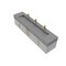 Castello Usa Nile 84-inch Gray Vanity Set with Gray Top and Gold Handles CB-MC-84G-GLD-2053-GR - alternate 1